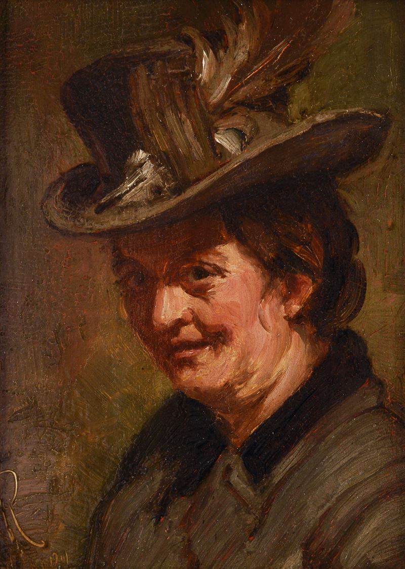 Ritratto di donna con cappello
