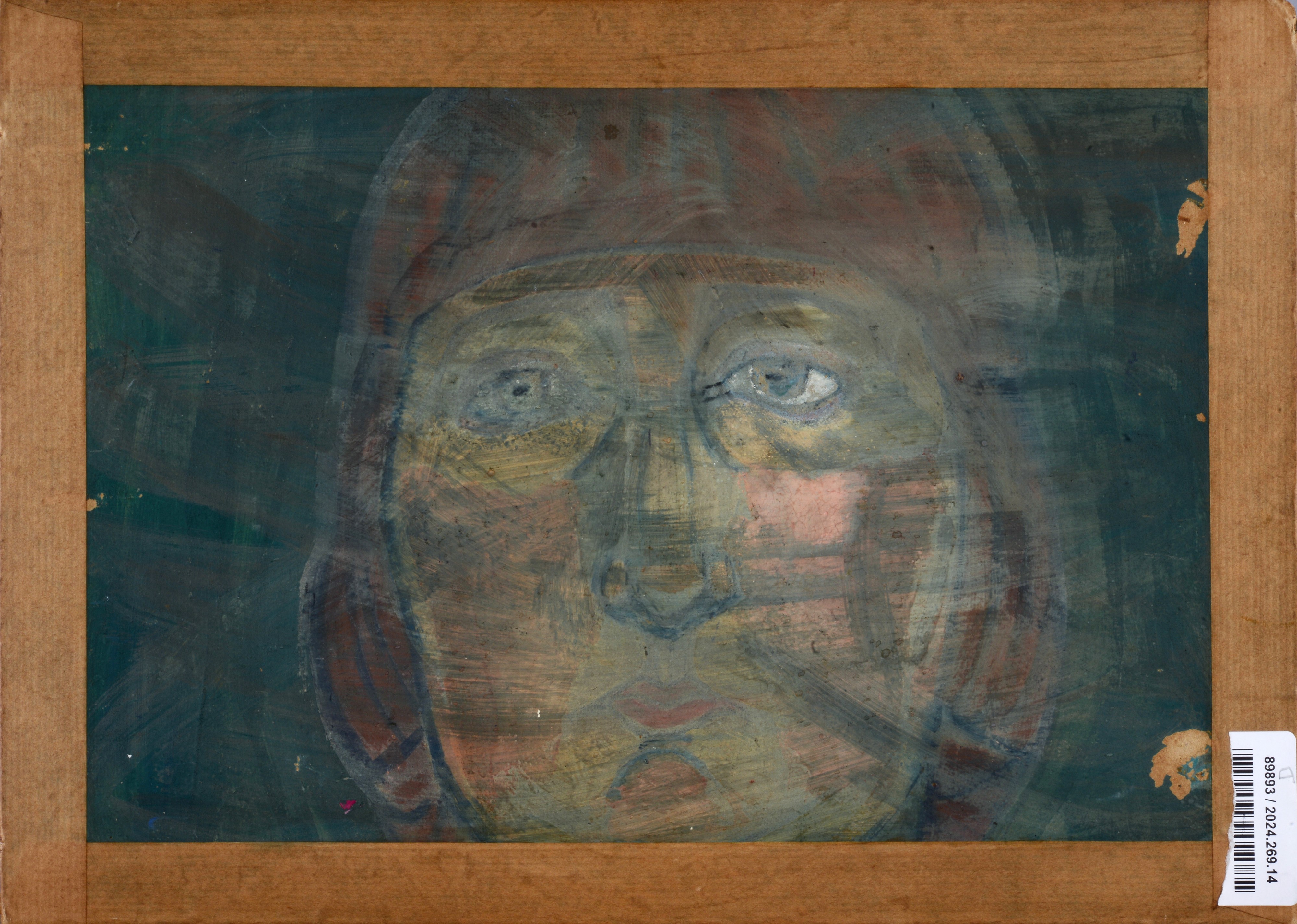 Madre di spalle