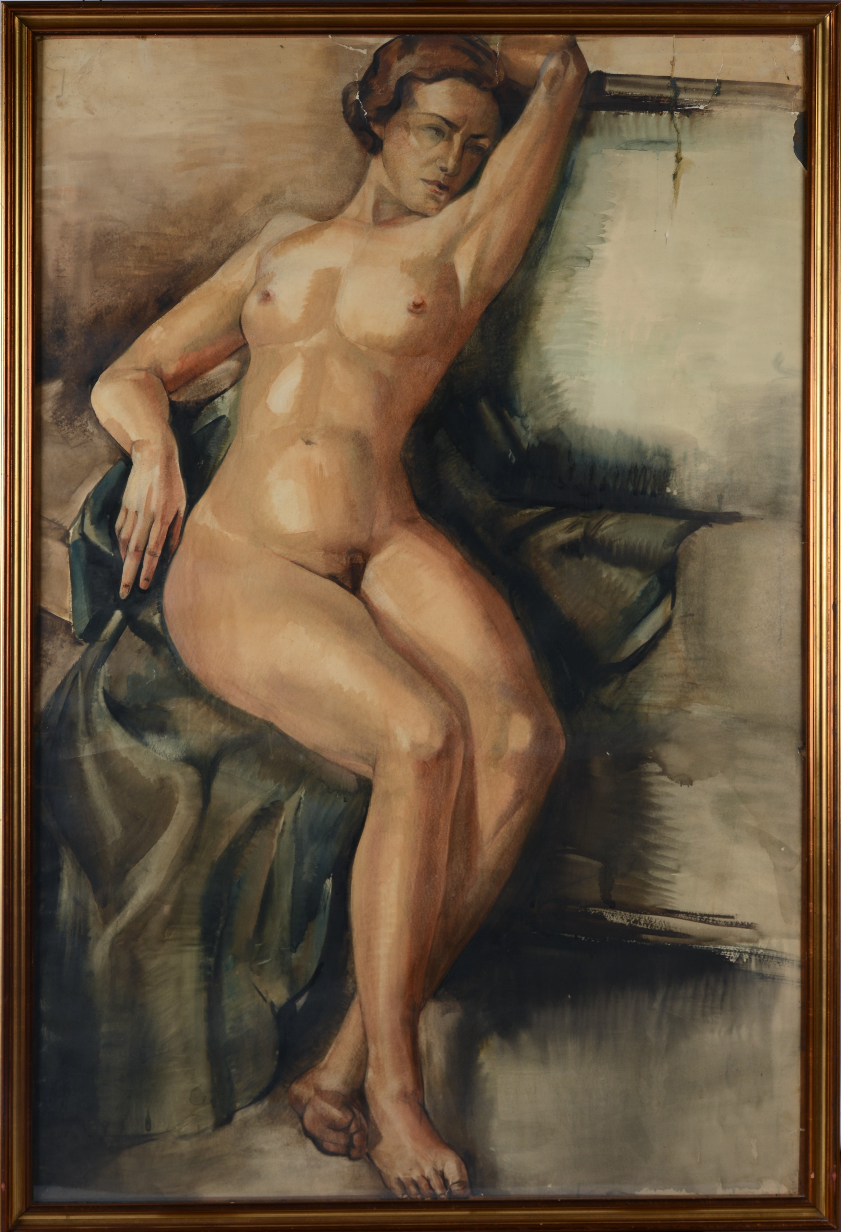 Nudo di donna seduta