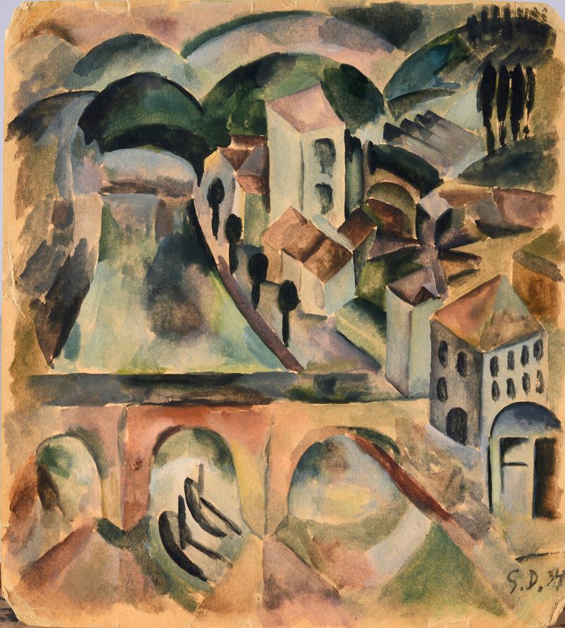 Paesaggio cubista