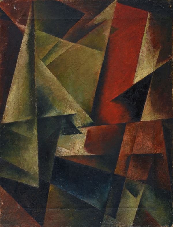 Attribuibile a Ljubov' Sergeevna Popova - Composition