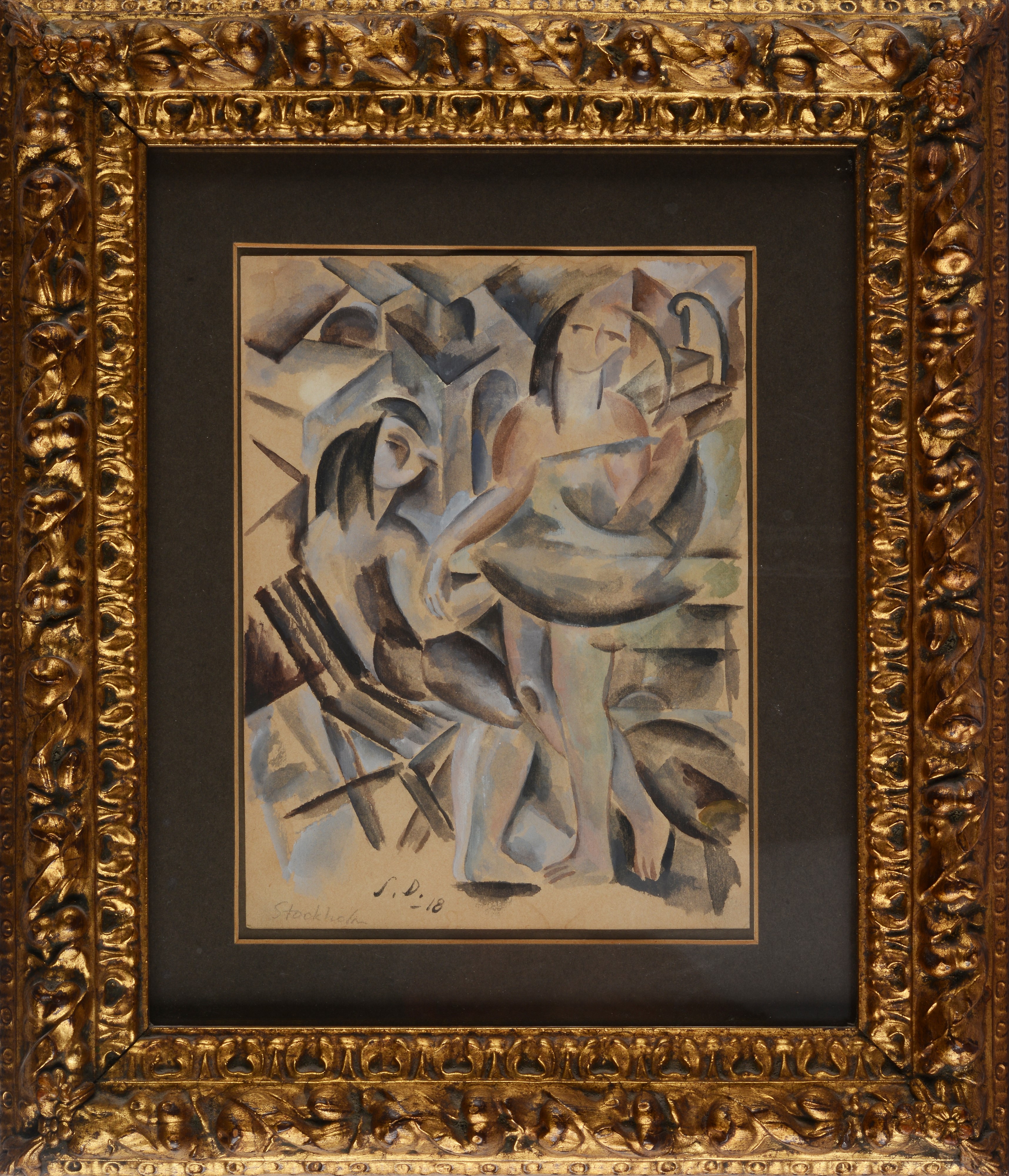 Figure femminili (Composizione cubista)
