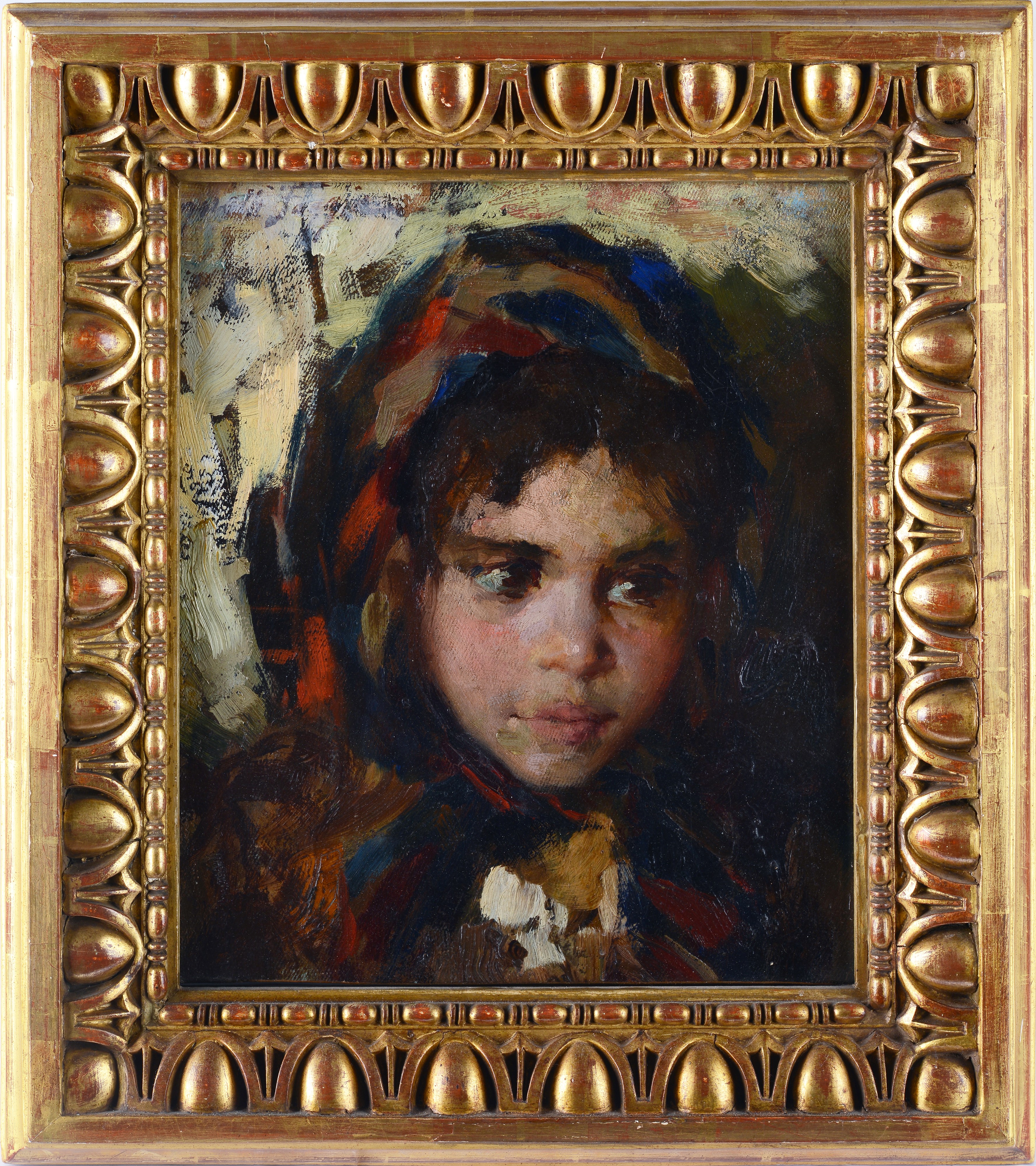 Scuola Napoletana, XX Sec. - Ritratto di Signorina