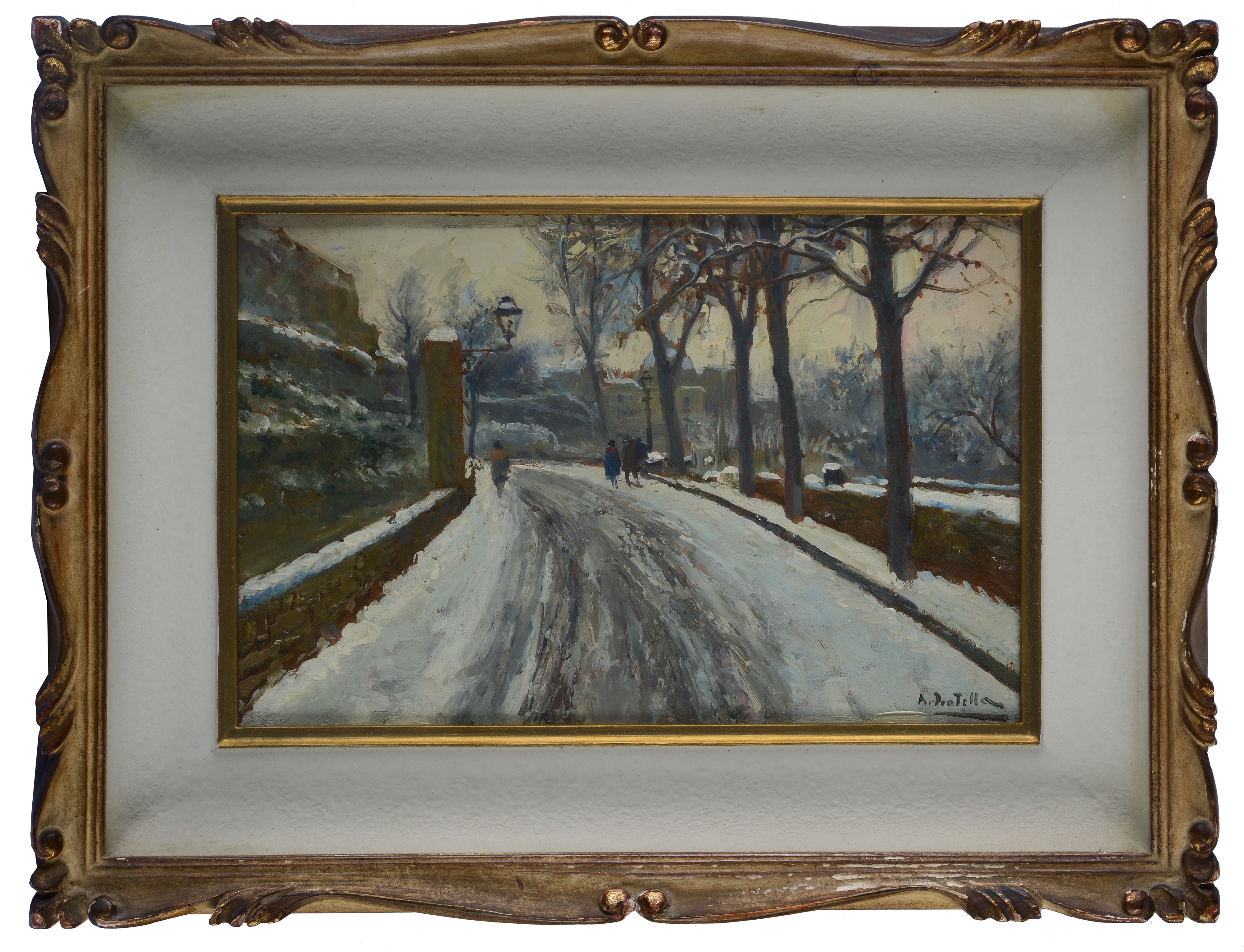 Attilio Pratella - Vomero Sotto la Neve