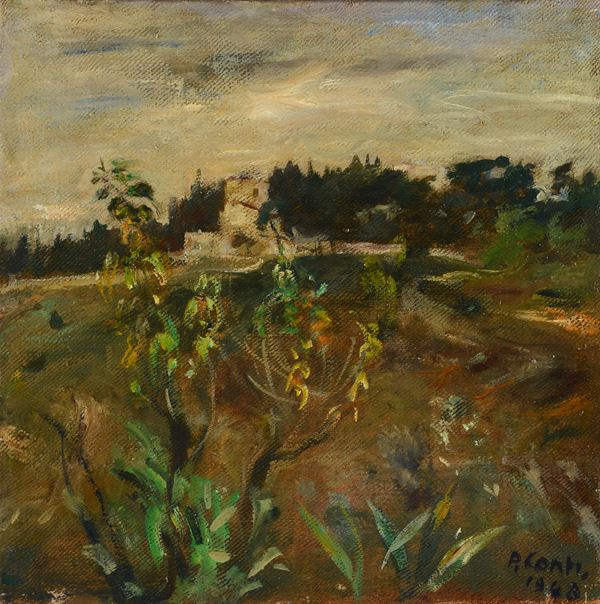 Primo Conti - Campagna fiesolana