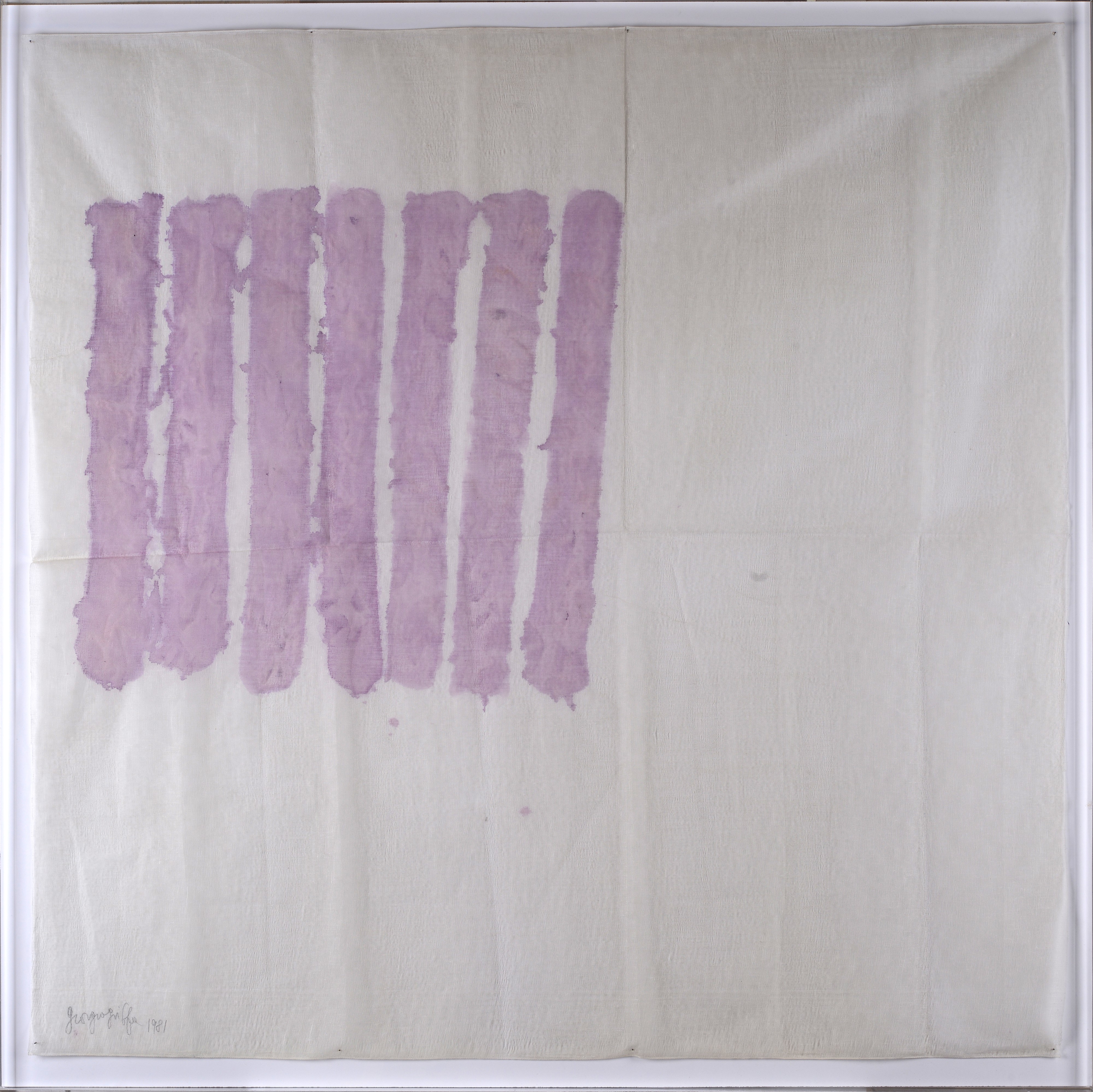 Giorgio Griffa - Verticale