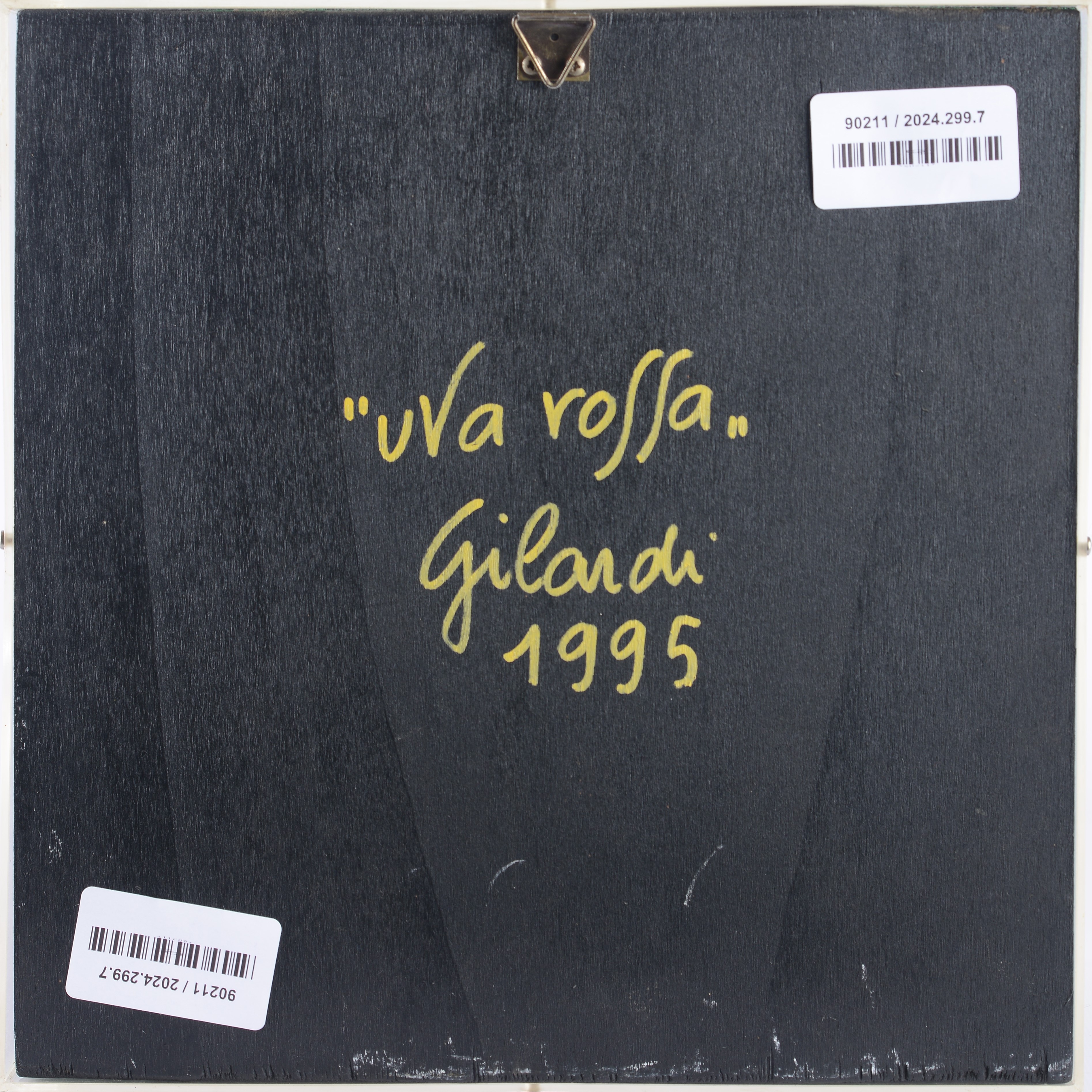 Piero Gilardi - Uva Rossa, poliuretano espanso