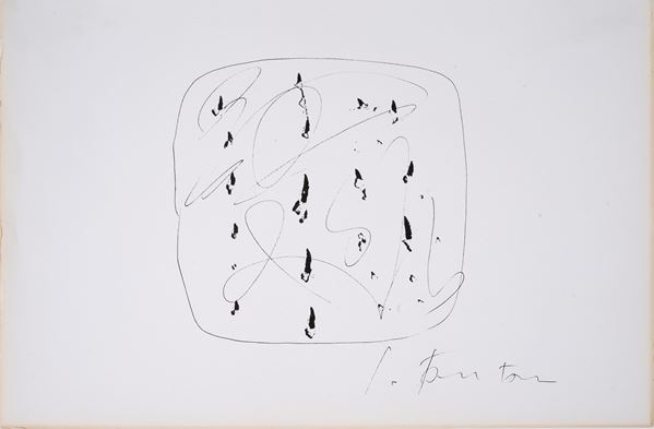 Lucio Fontana - Without title