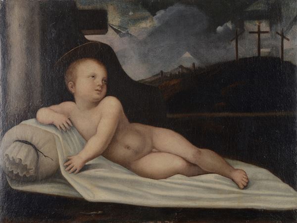 Scuola Italia Settentrionale, XVIII sec. - Baby Jesus