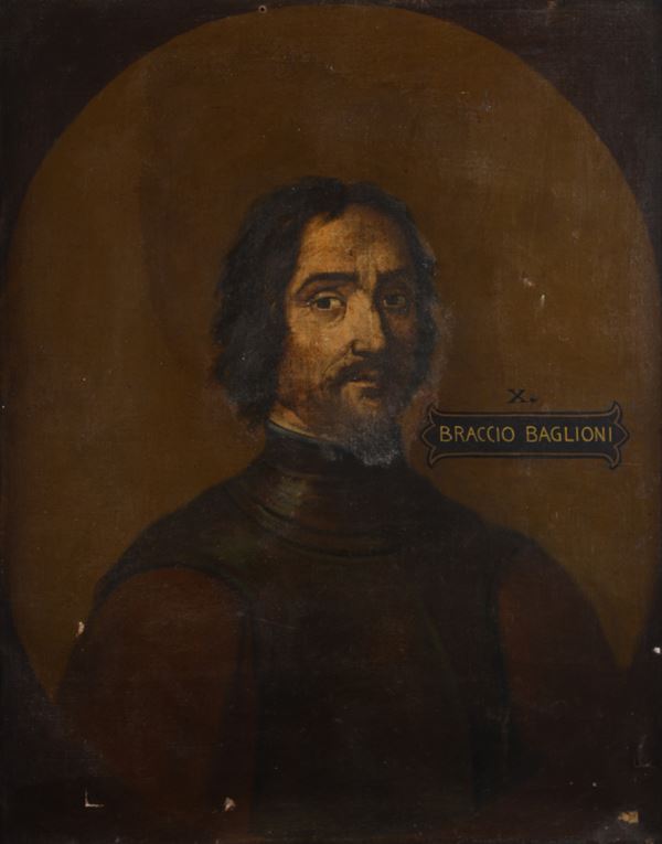Scuola Italia Centrale, XVII sec. - Ritratto di Braccio Baglioni