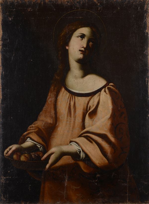 Cerchia di Antiveduto Gramatica - Saint Dorothy