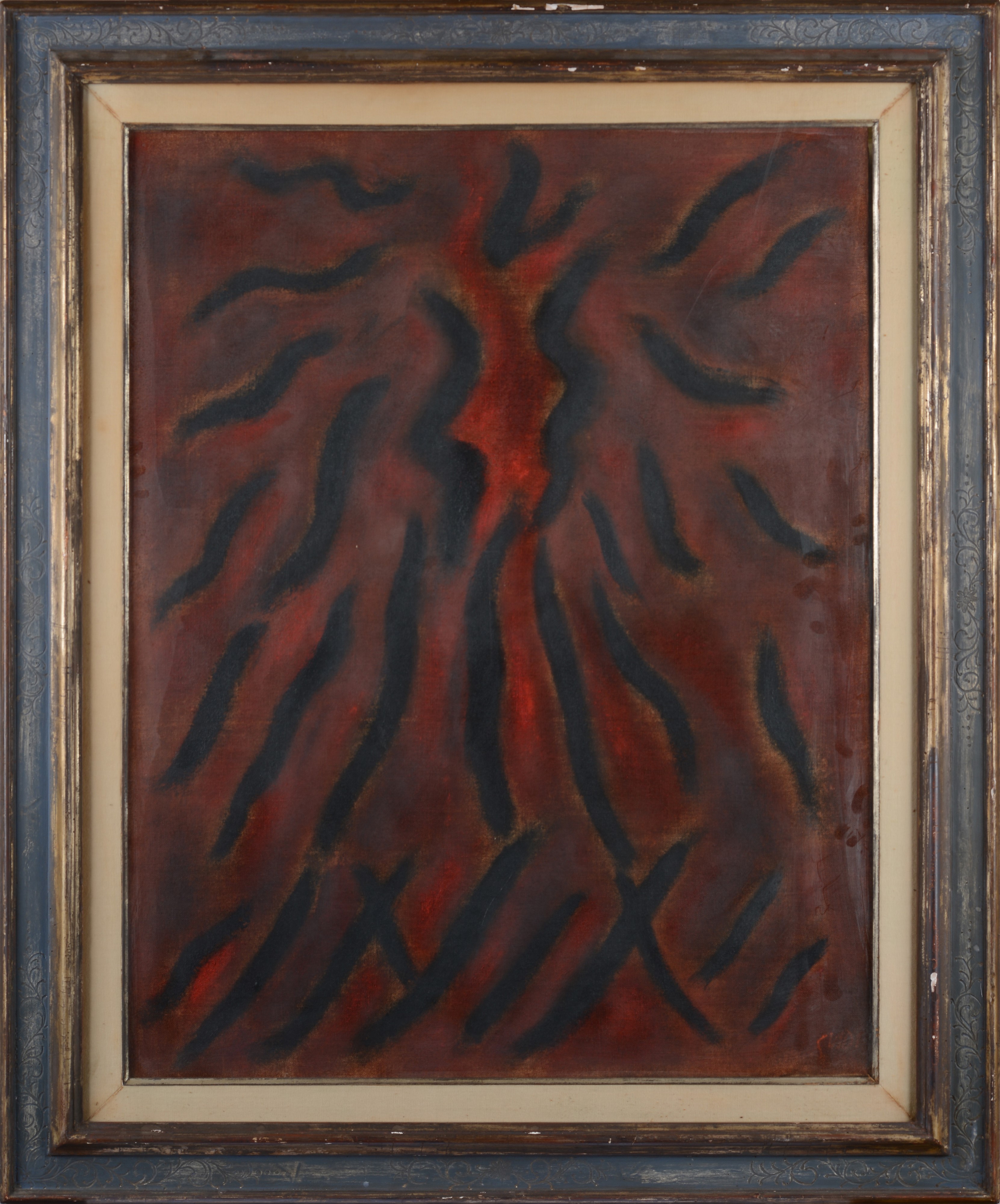 Cielo antico rosso e nero