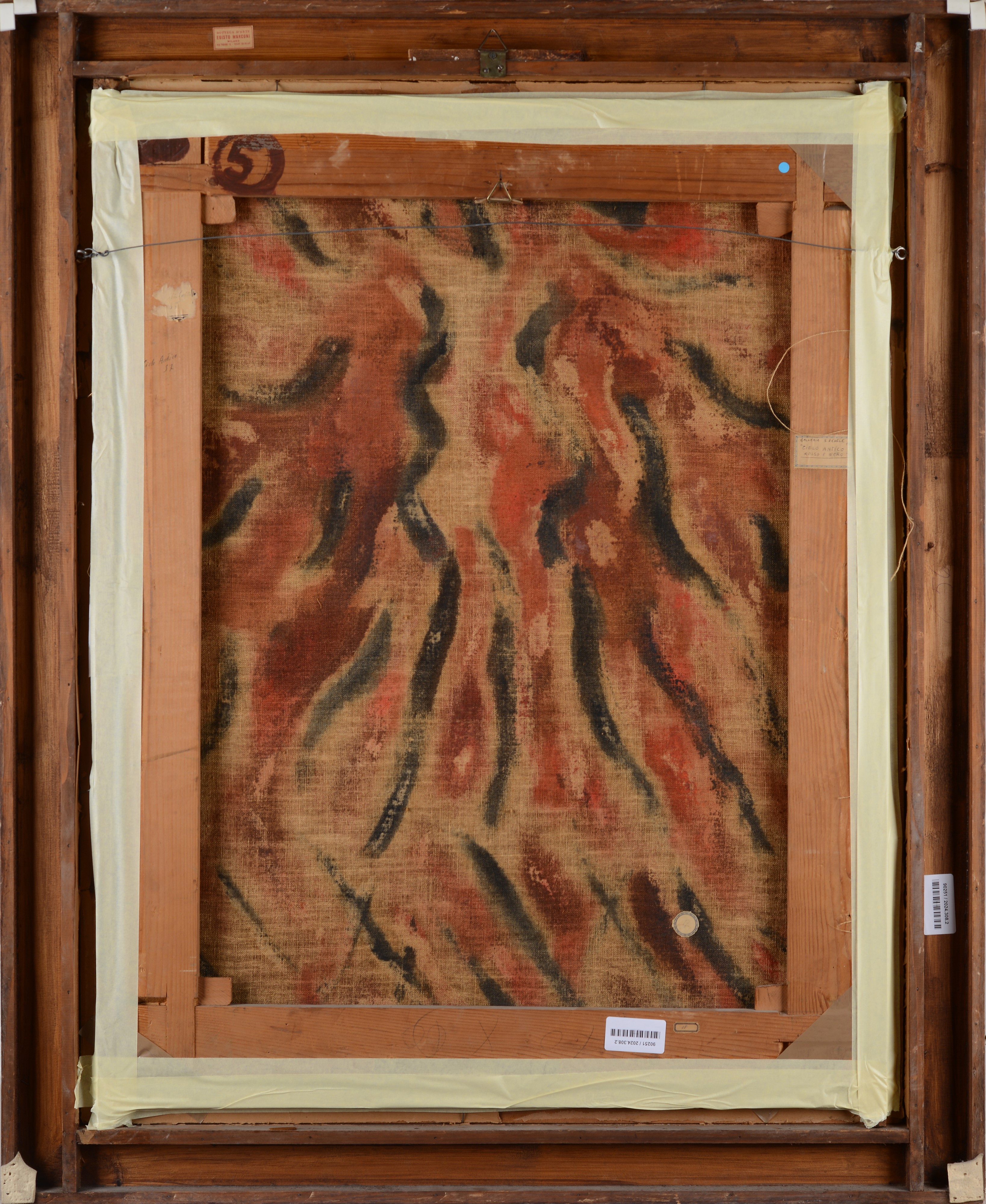 Cielo antico rosso e nero