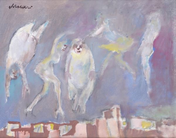 Mino Maccari - Figure e case