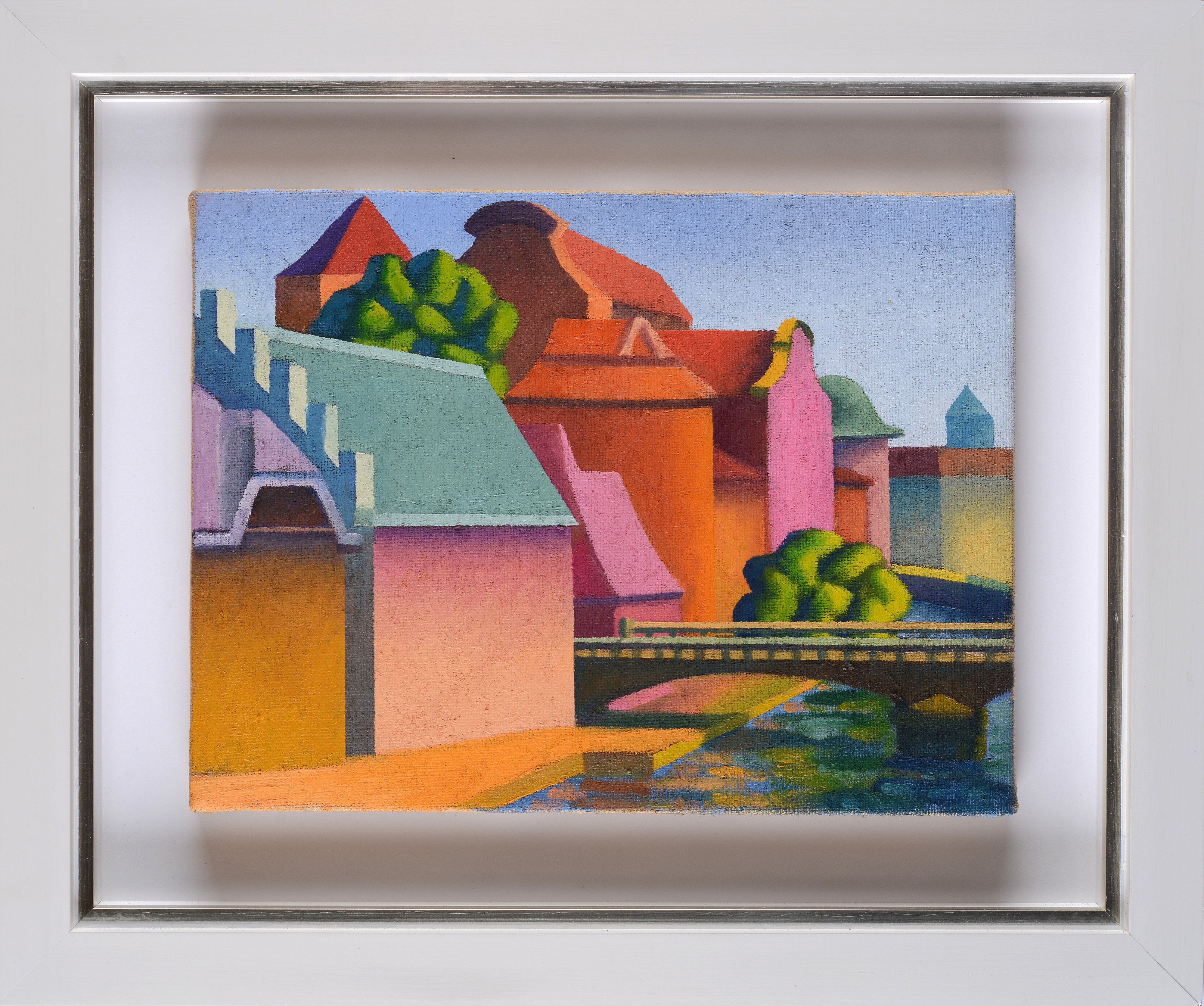 Salvo - Strasburgo - Olio su tela, 30x40 cm, 2013