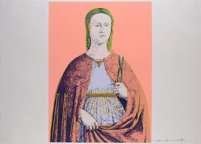 Sant'Apollonia, Serigrafia a colori, 1984