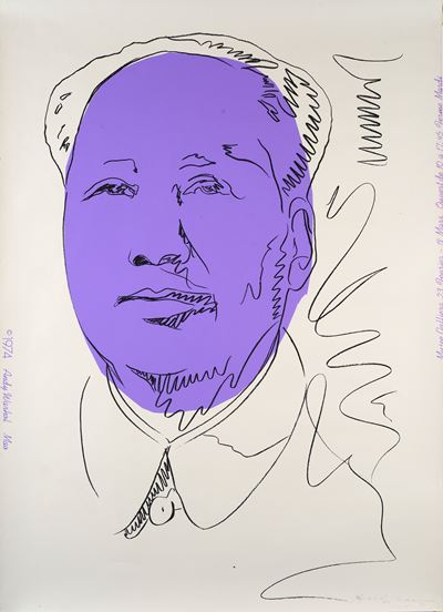 Mao - Serigrafia a colori, 1974