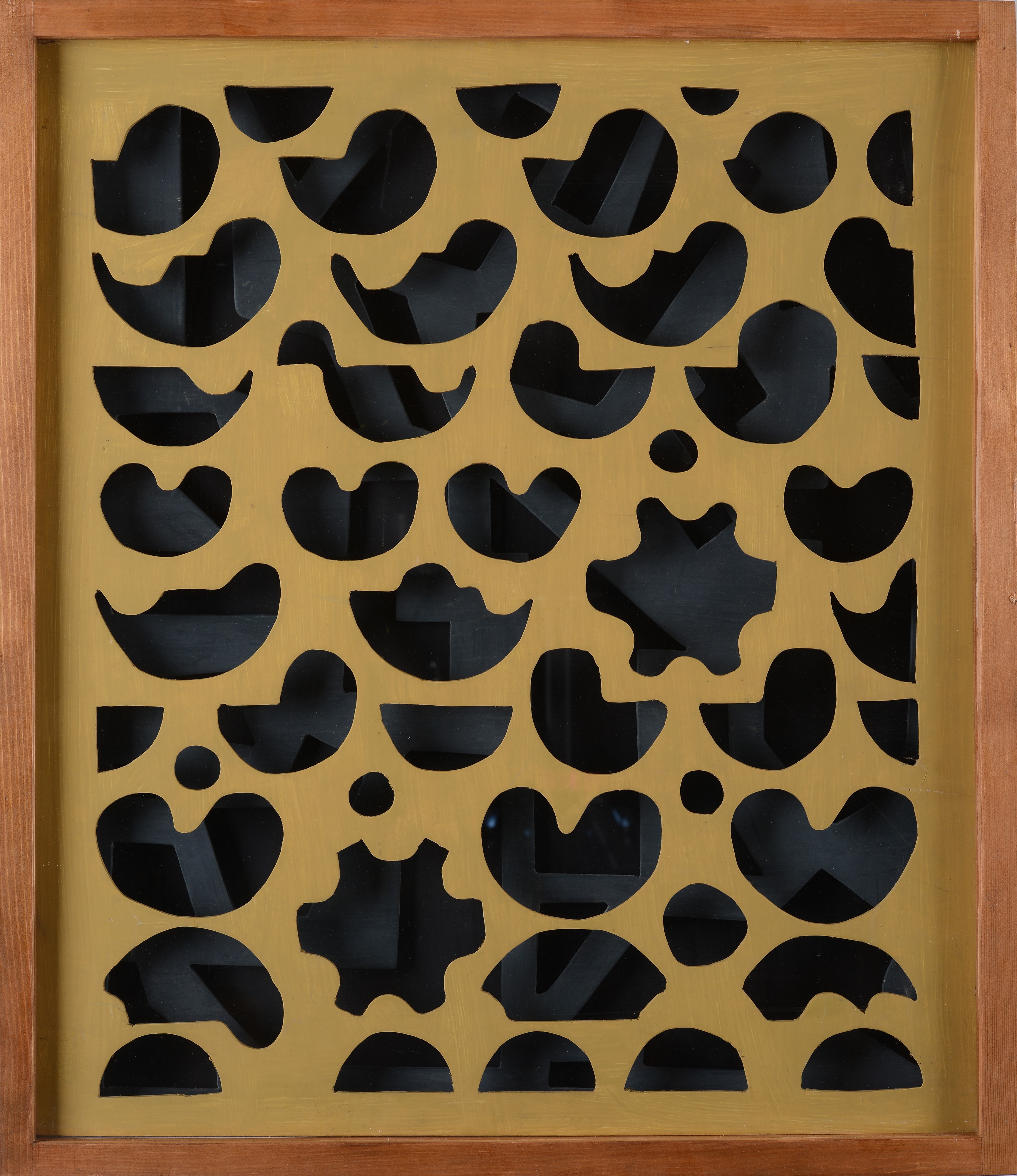 Remo Bianco - Tridimensionale, legno sagomato laccato, 1957 ca.