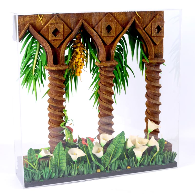 Piero Gilardi - Gazebo arabo in plurietano espanso