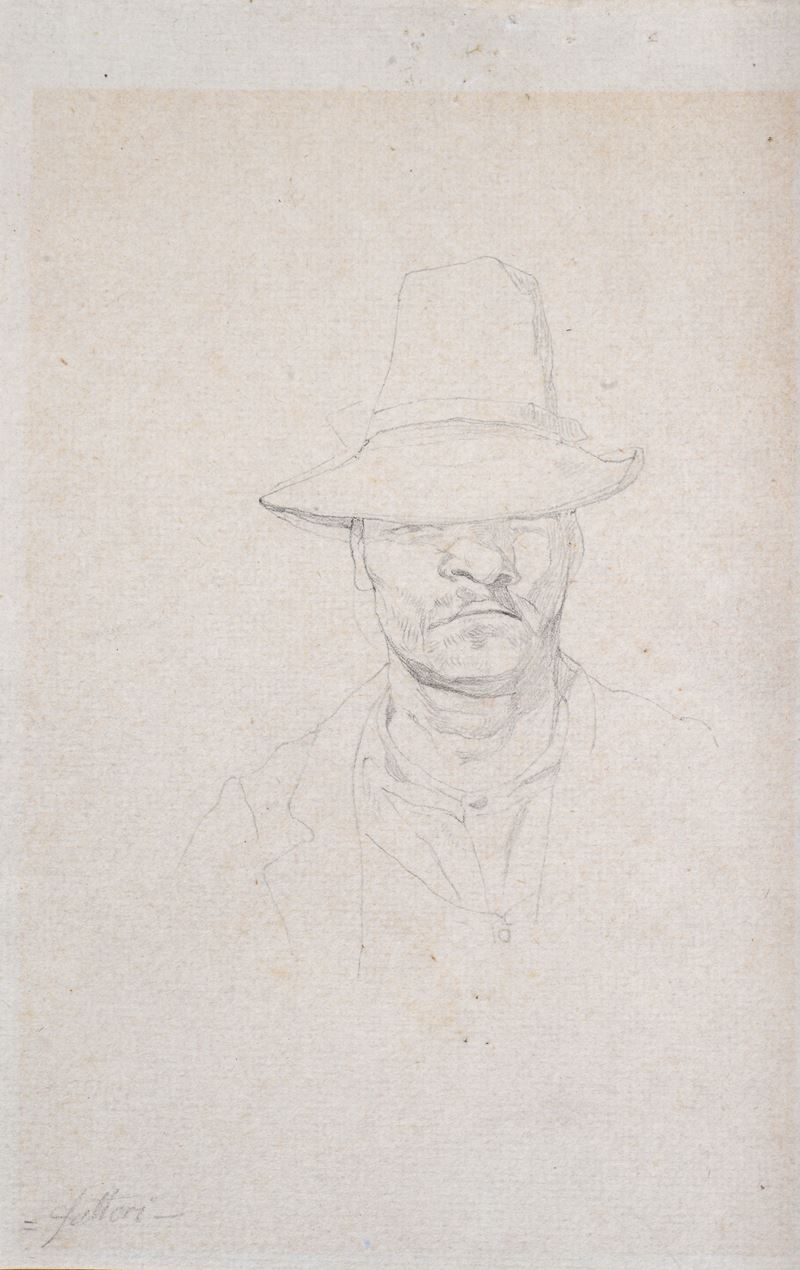 Giovanni Fattori - Ritratto di Buttero
