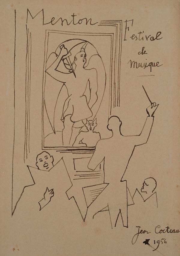 Jean Cocteau - Music Festival in Menton