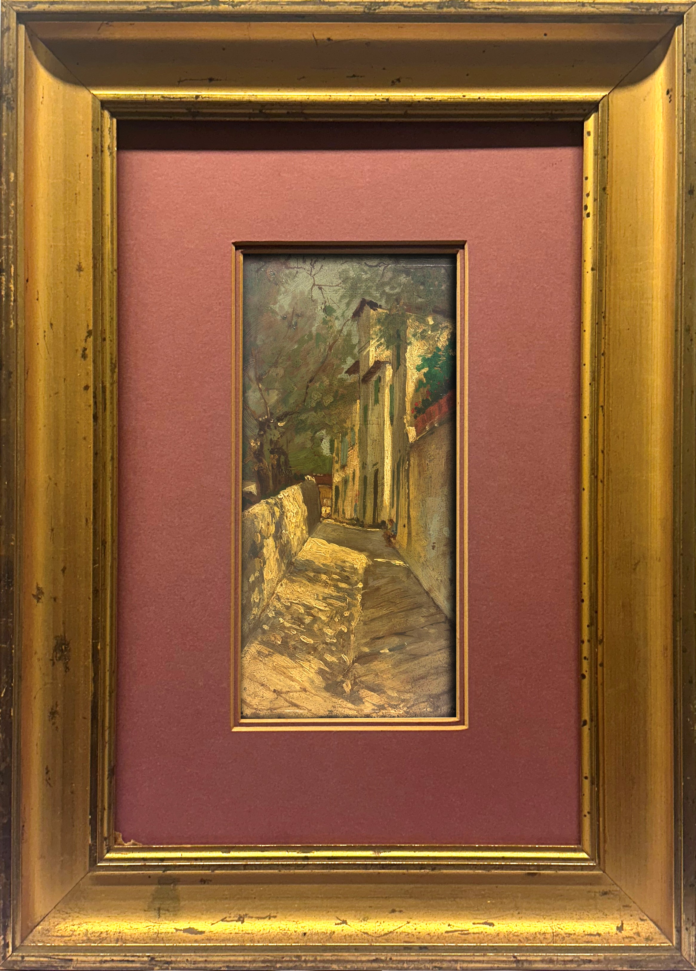 Telemaco Signorini - Una Via di Settignano