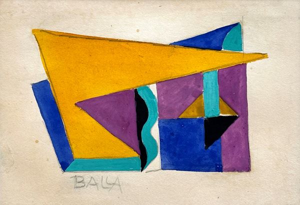 Giacomo Balla - Forme mio istante - studio