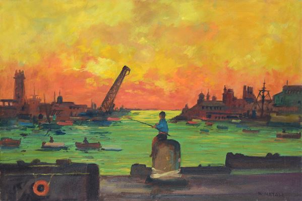 Renato Natali - Fisherman at the port