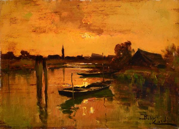 Beppe Ciardi - Alba sul fiume