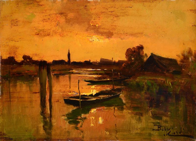 Alba sul fiume