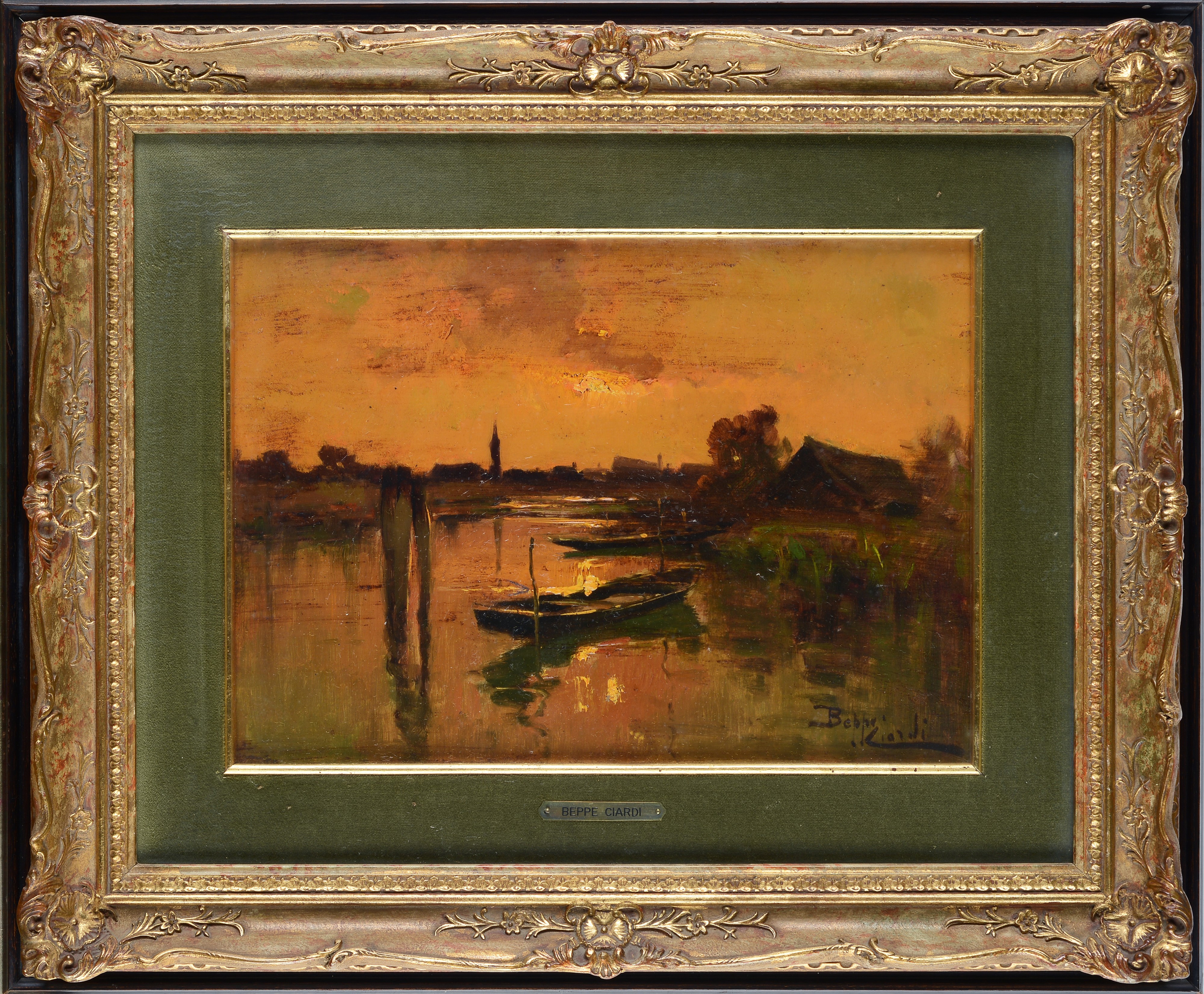 Alba sul fiume