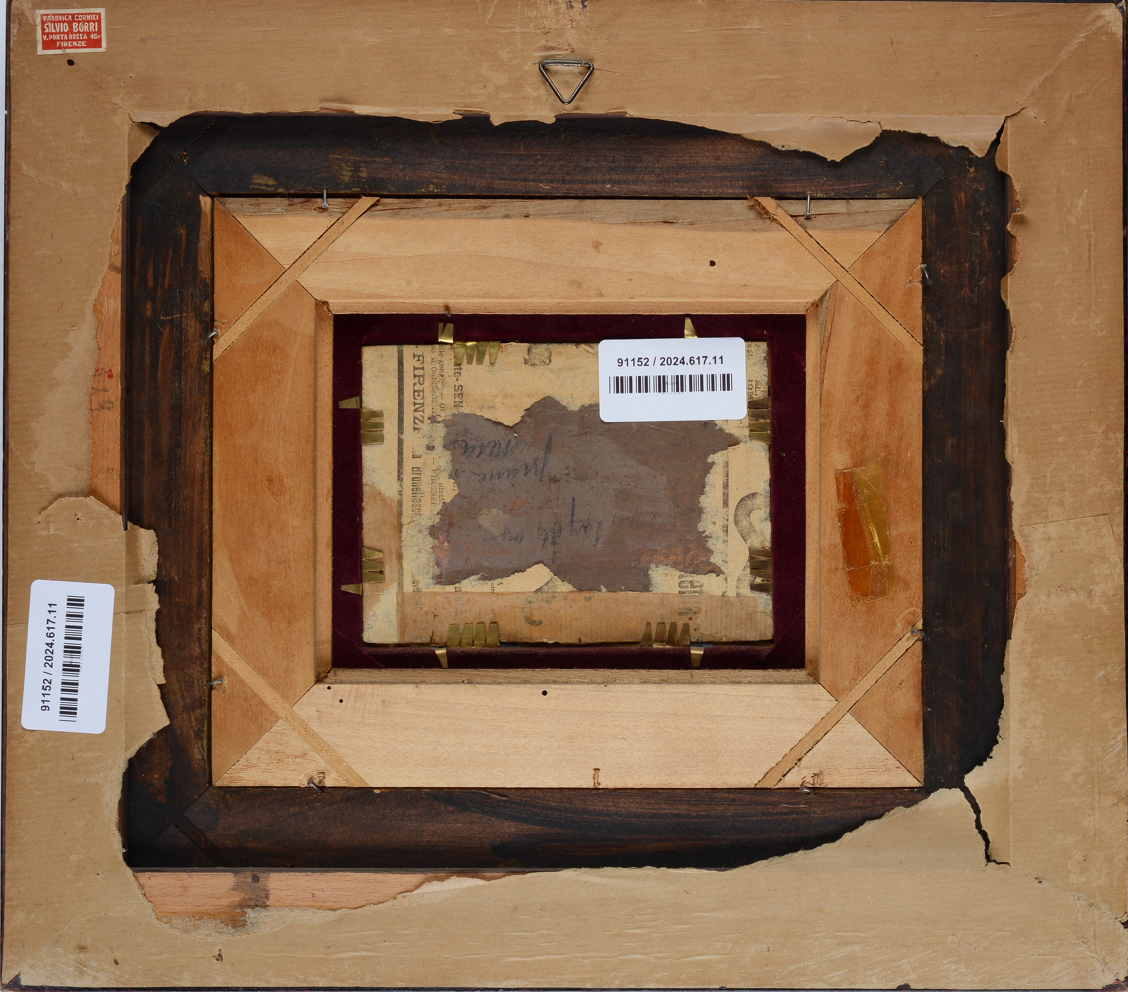 Sul sagrato della chiesa