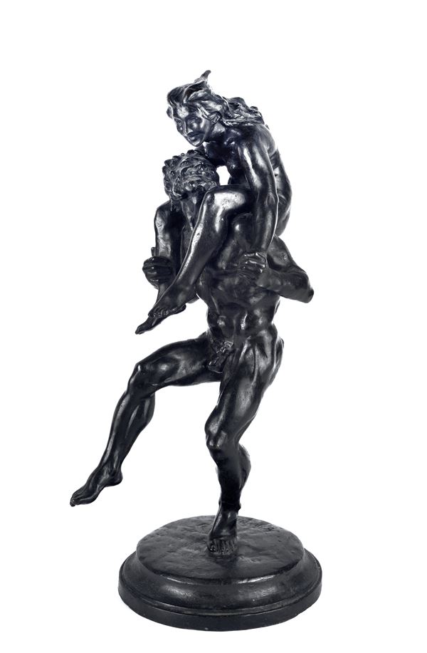 Augusto Rivalta - Satyr and Nymph