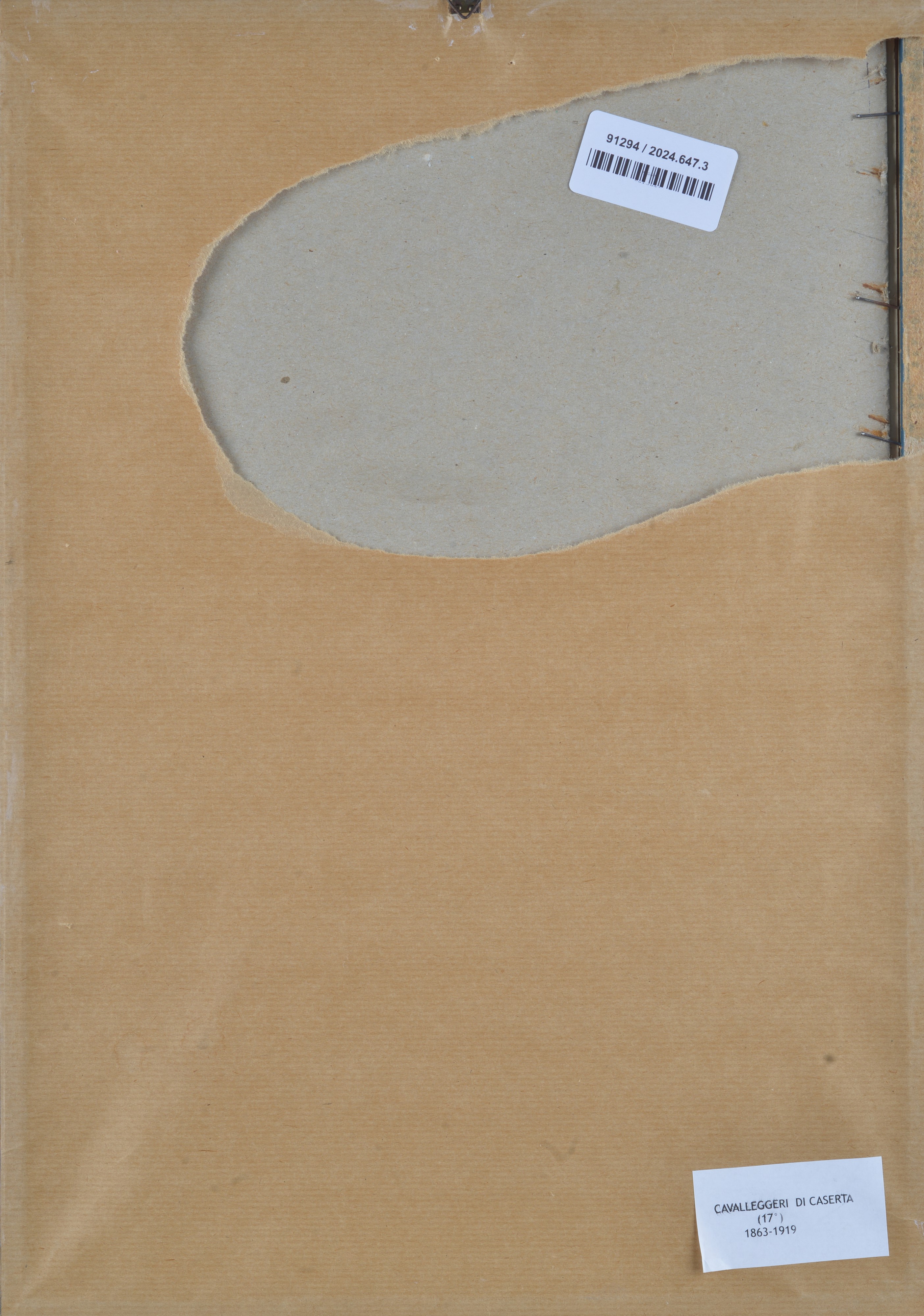 Caricatura cavalleggero di Caserta