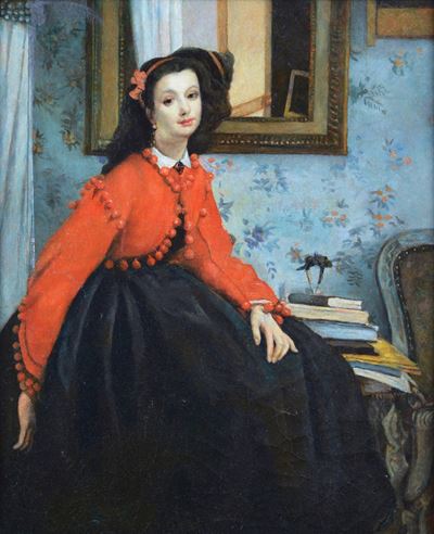 Portrait De Mademoiselle L. L.