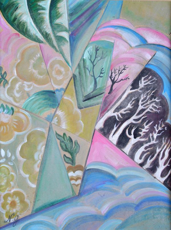 Attr. a Natal'ja Sergeevna Gon&#269;arova - Abstract composition