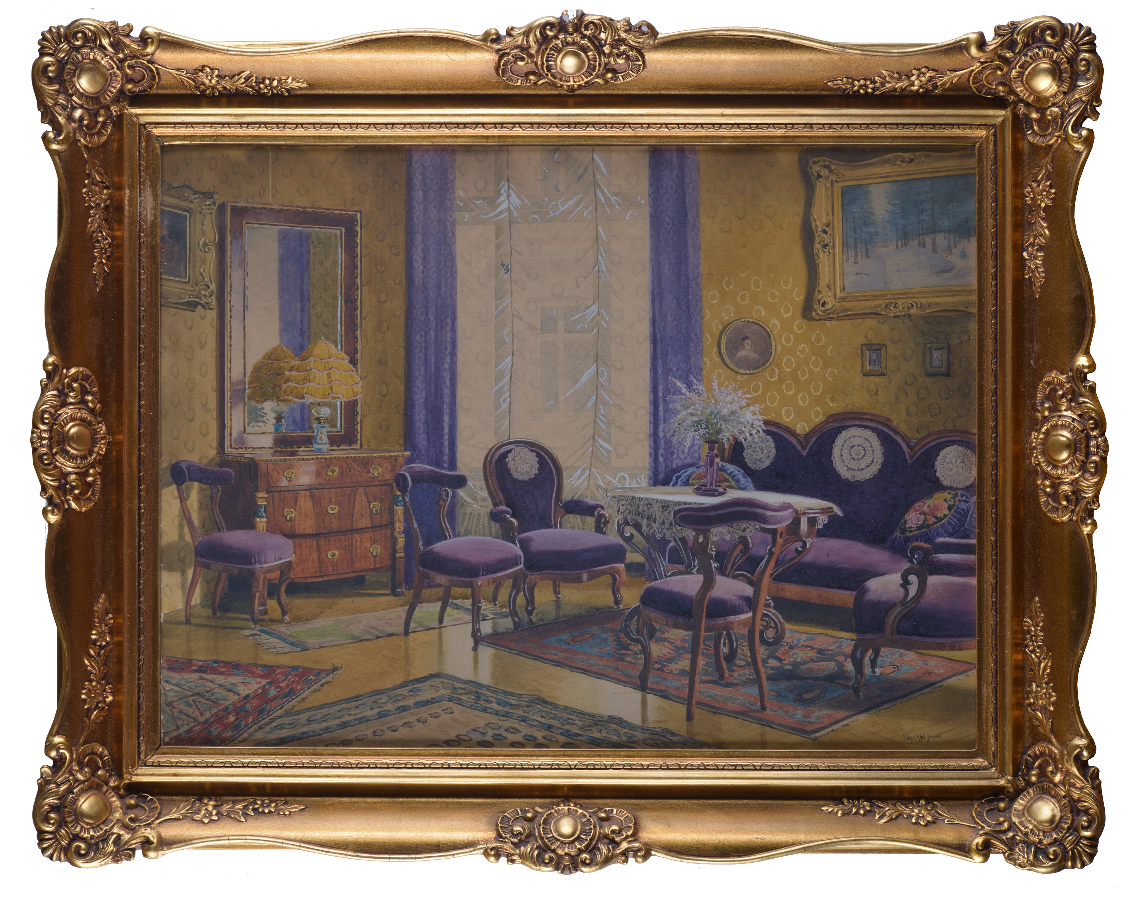 Jeno Eugene Koszkol - Interno Borghese
