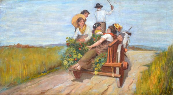Egisto Ferroni - Ritorno dai campi