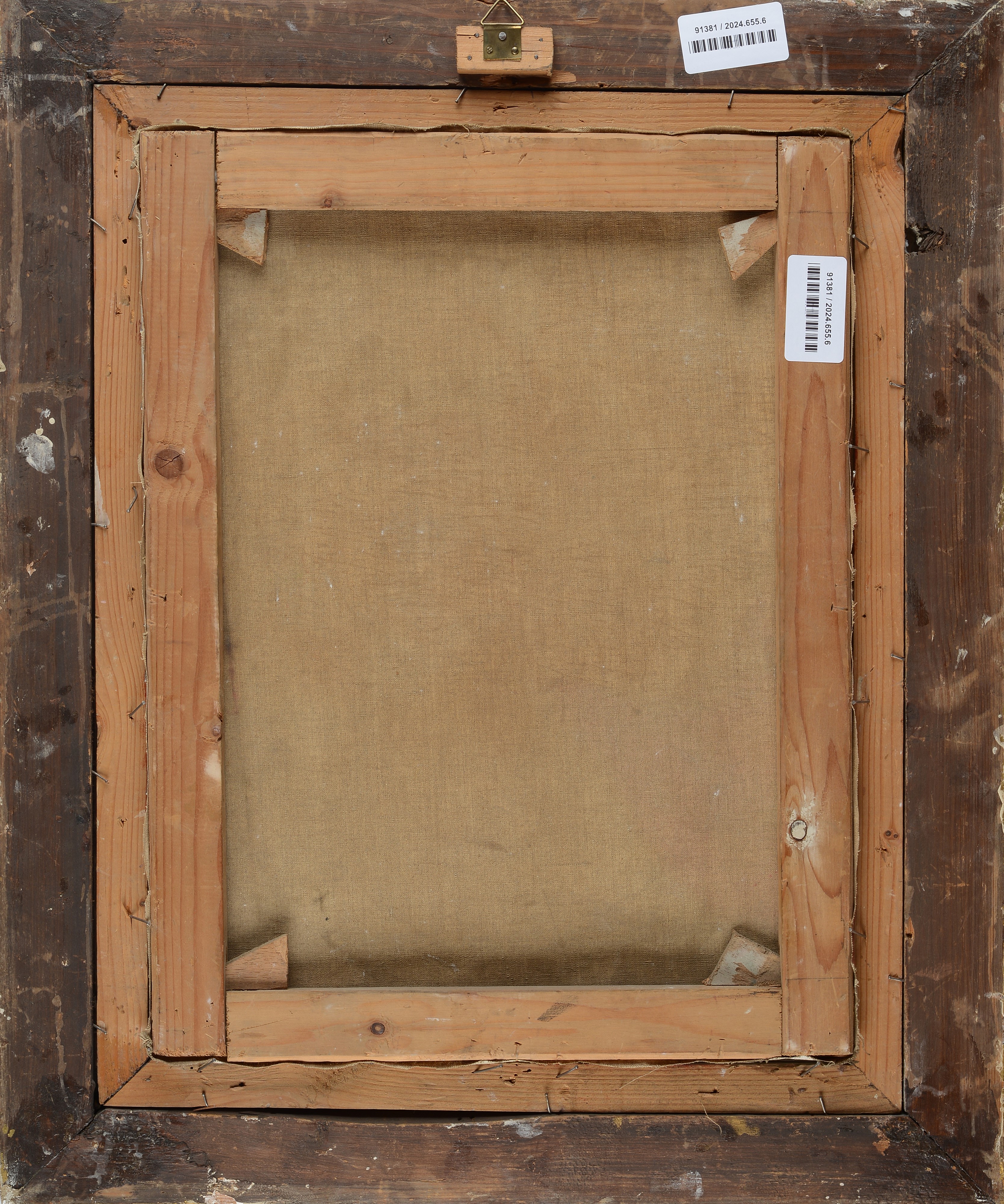 Paesaggio con alberi e figure