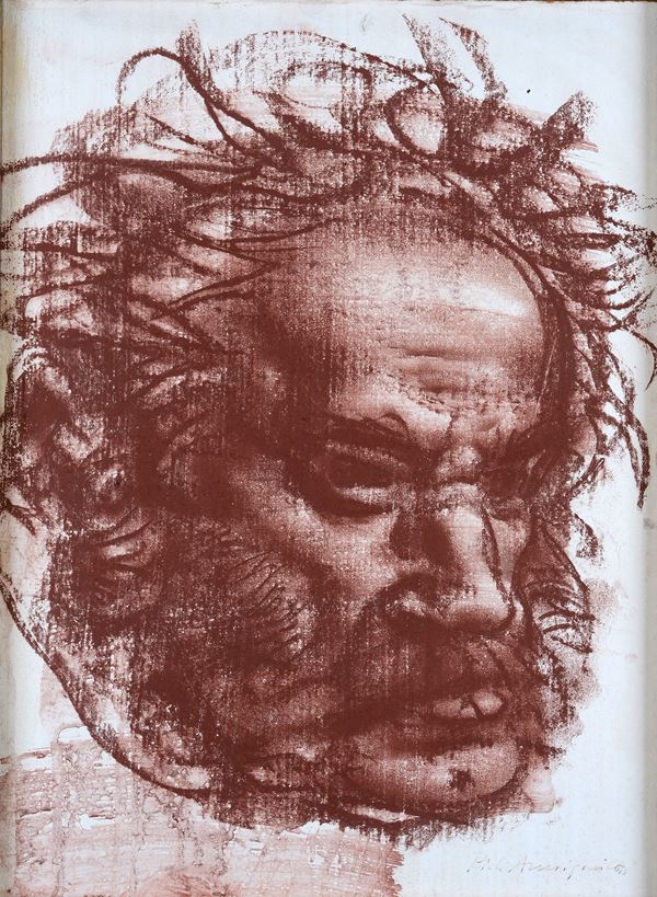 Pietro Annigoni - Manly head