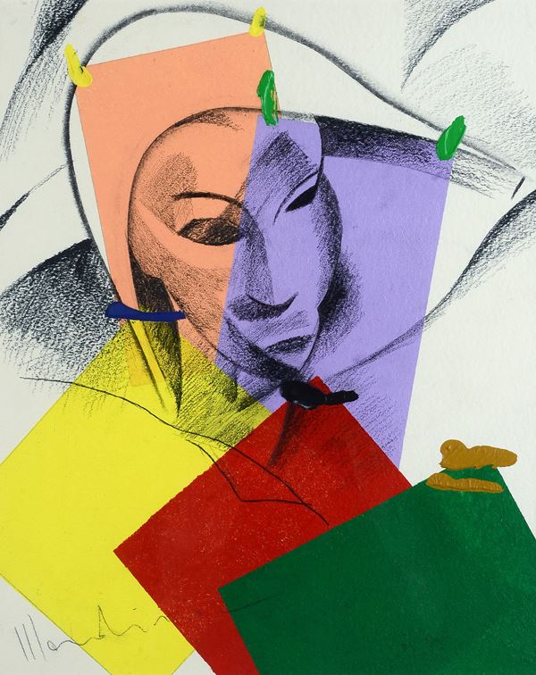 Aldo Mondino - Untitled
