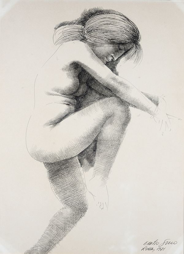 Emilio Greco - Female Nude