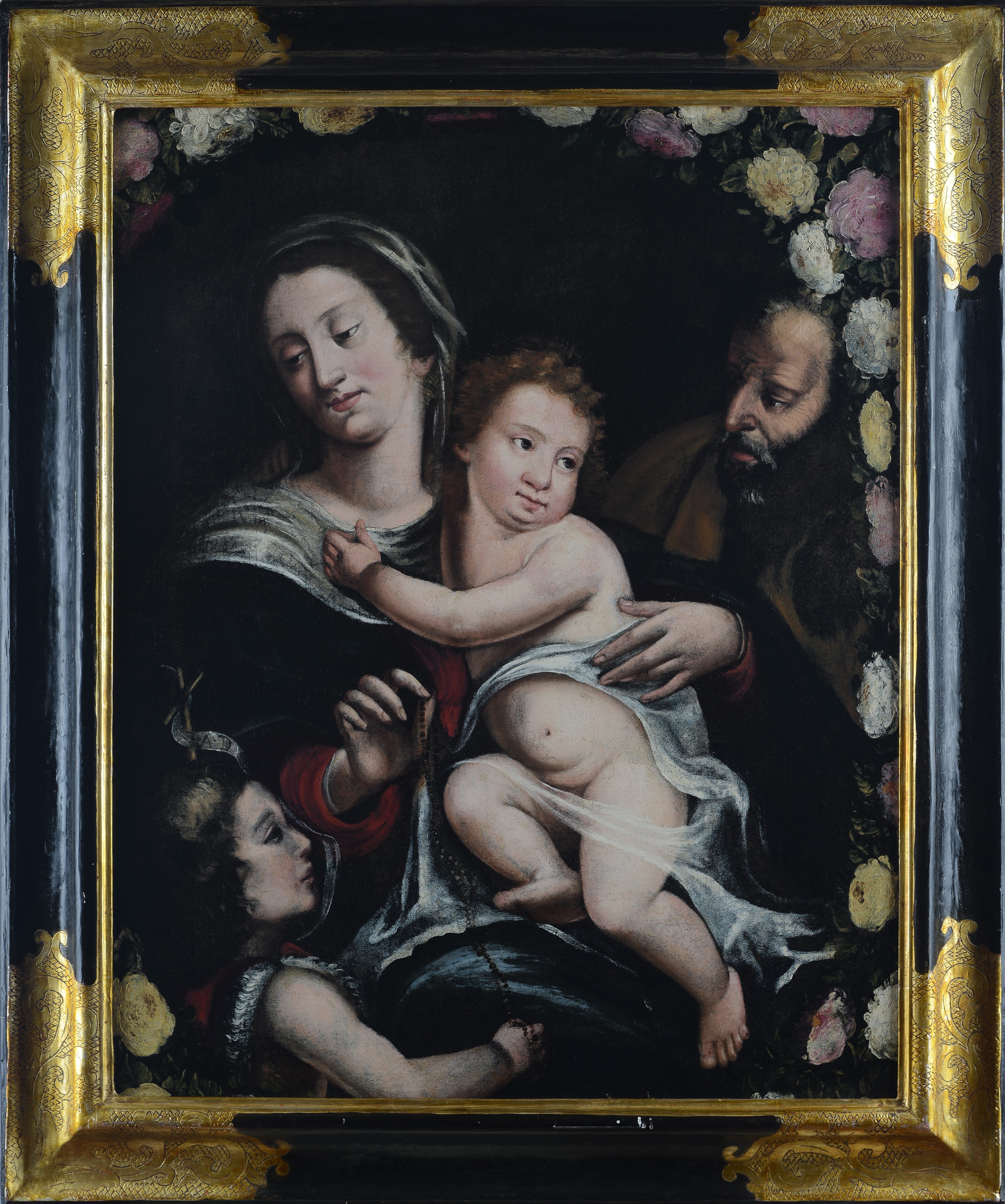 Sacra Famiglia con Giovanni Battista
