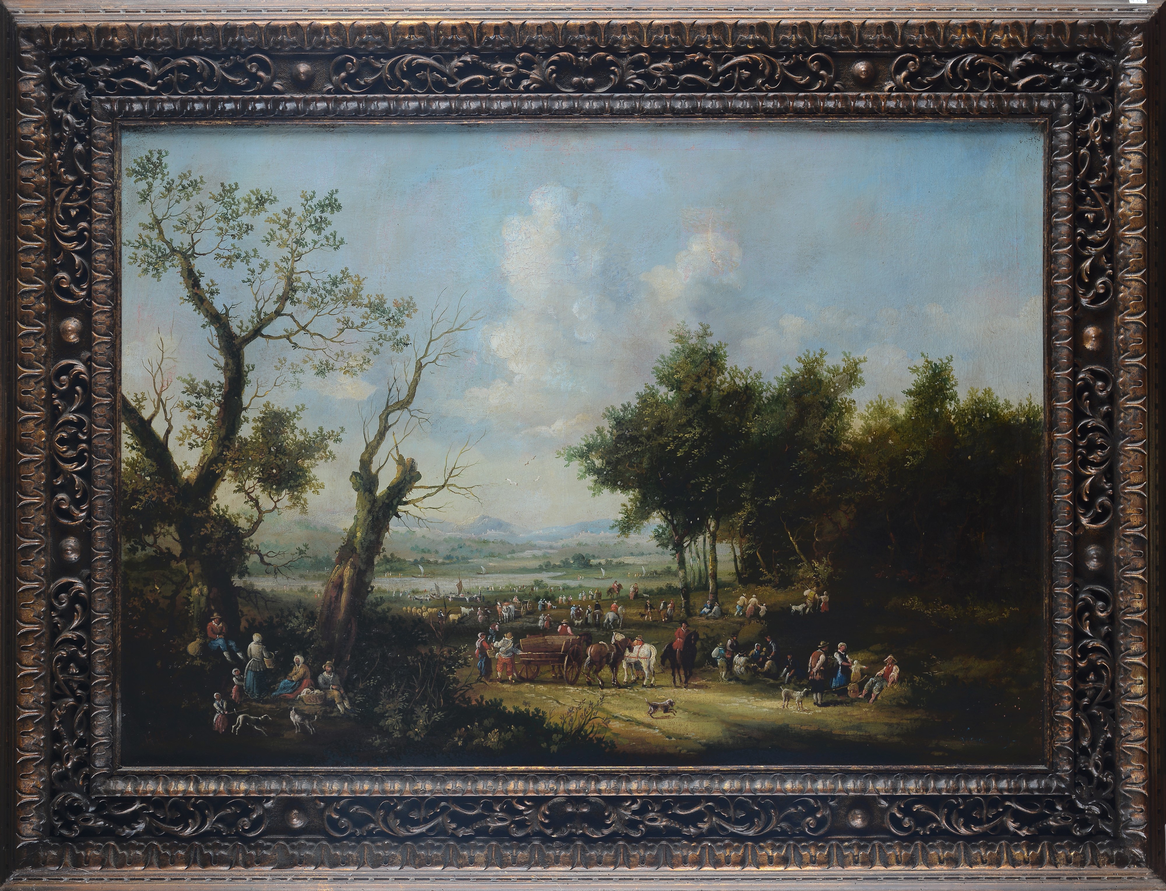 Paesaggio con figure