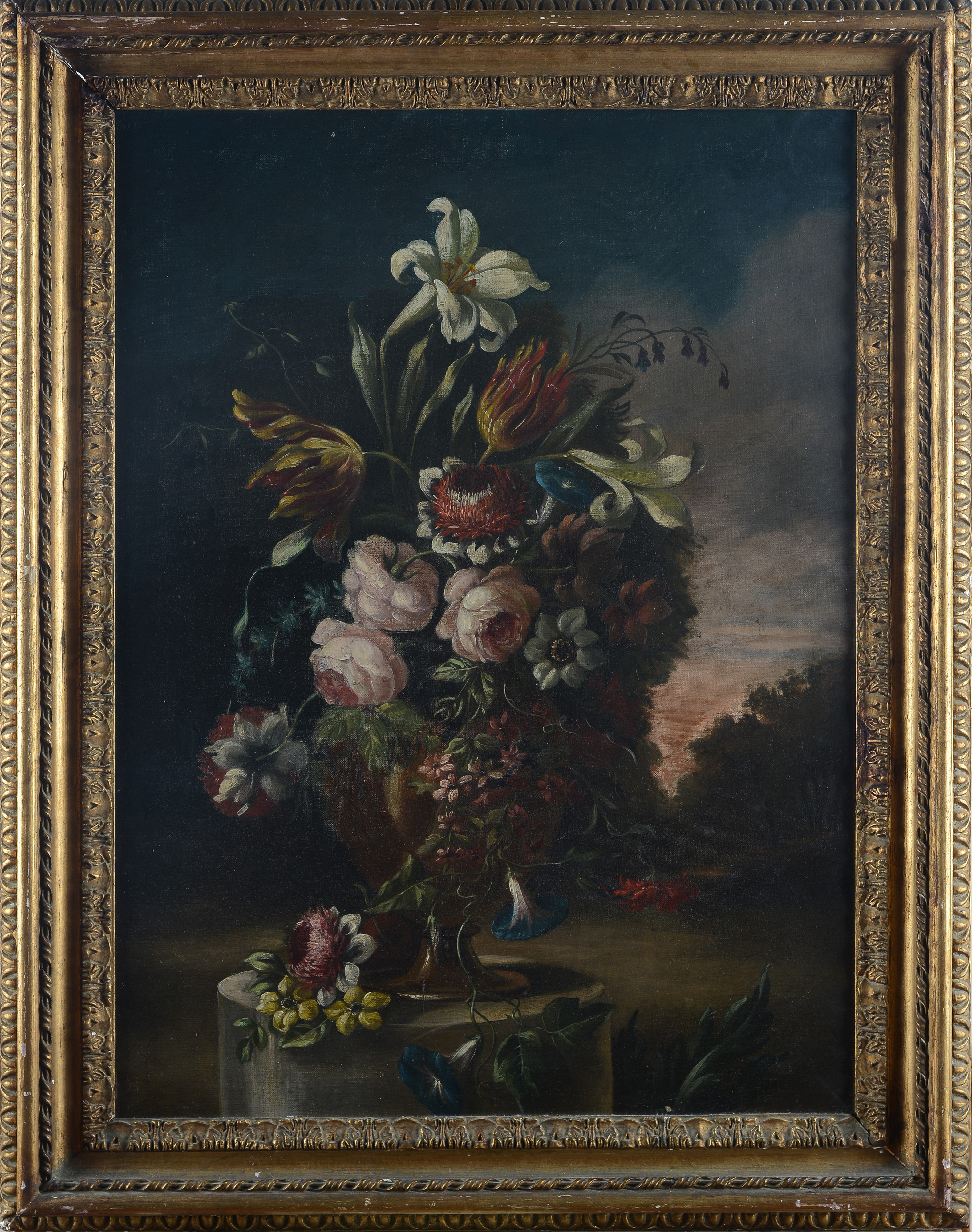 Vaso con fiori