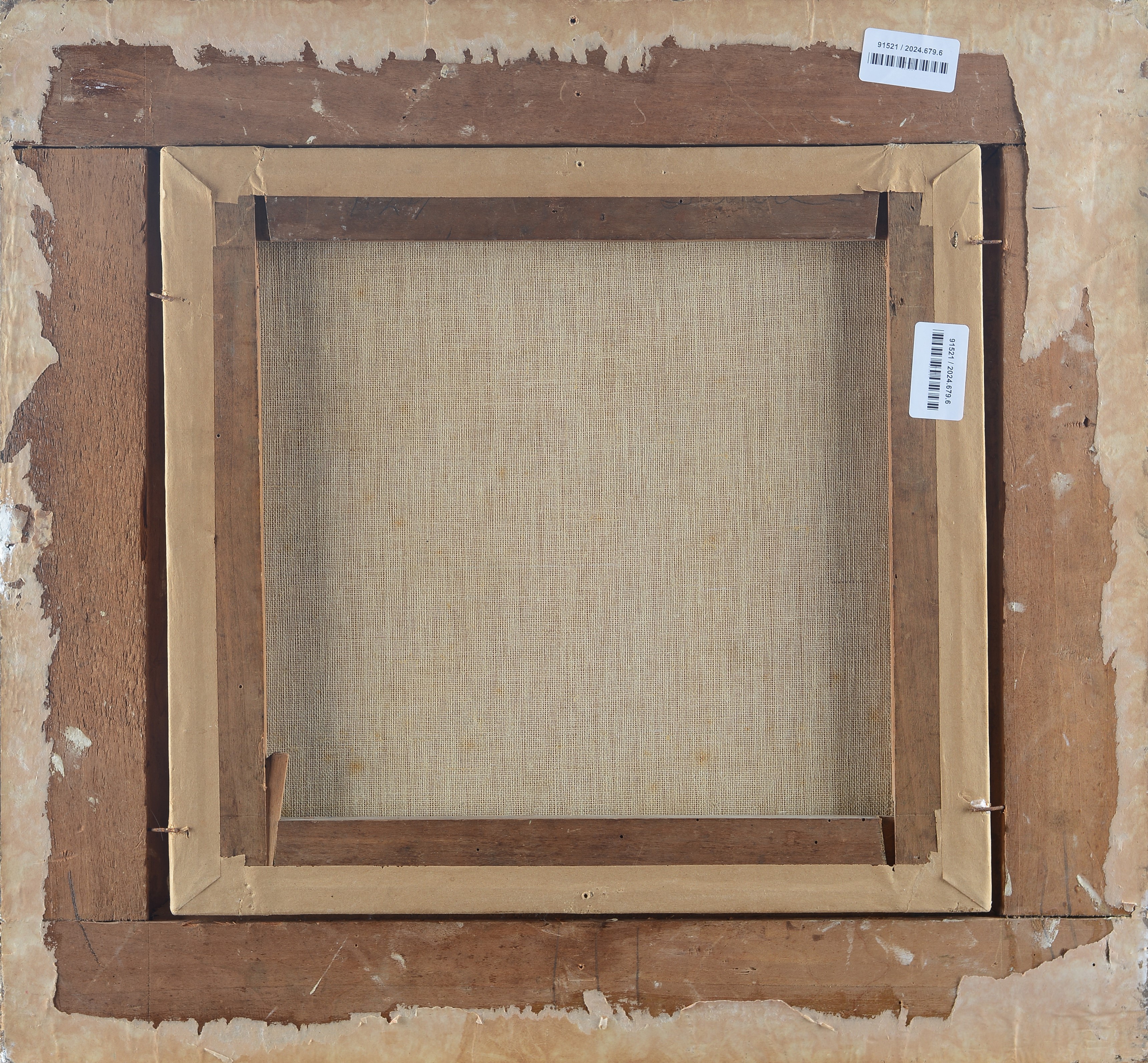 Grotta con Vesuvio sullo sfondo e figure