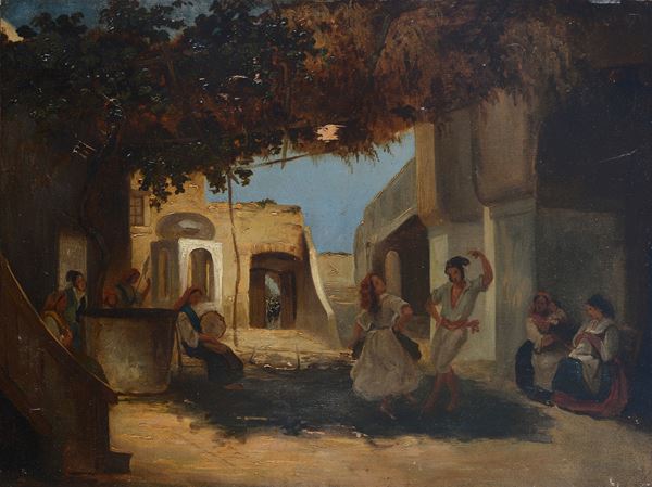 Anonimo, XIX sec. - Tarantella