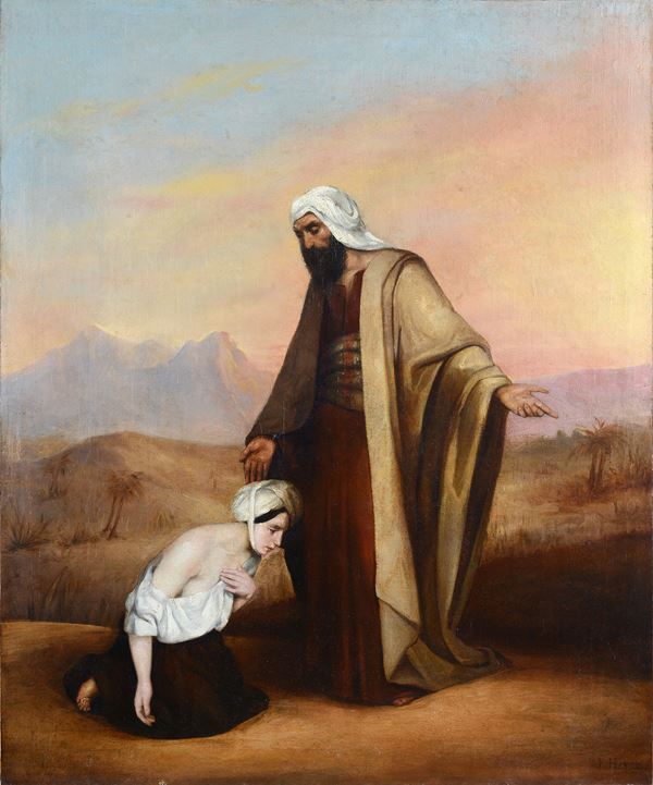 Attr. a Francesco Hayez - Orientalist scene