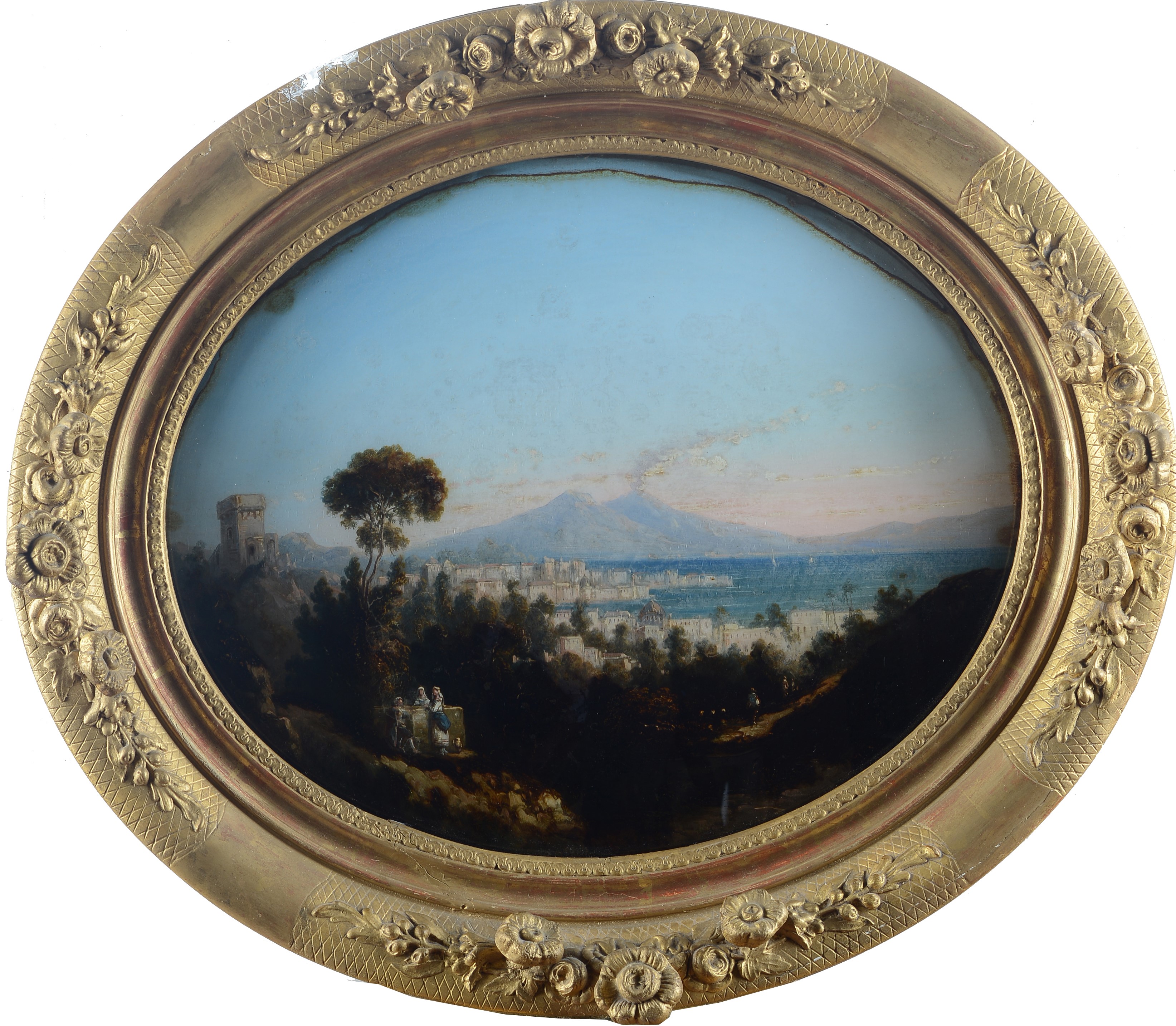 Paesaggio con Vesuvio sullo sfondo