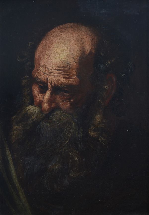 Anonimo, XVII sec.,Anonimo, XVII sec. - Male portrait
